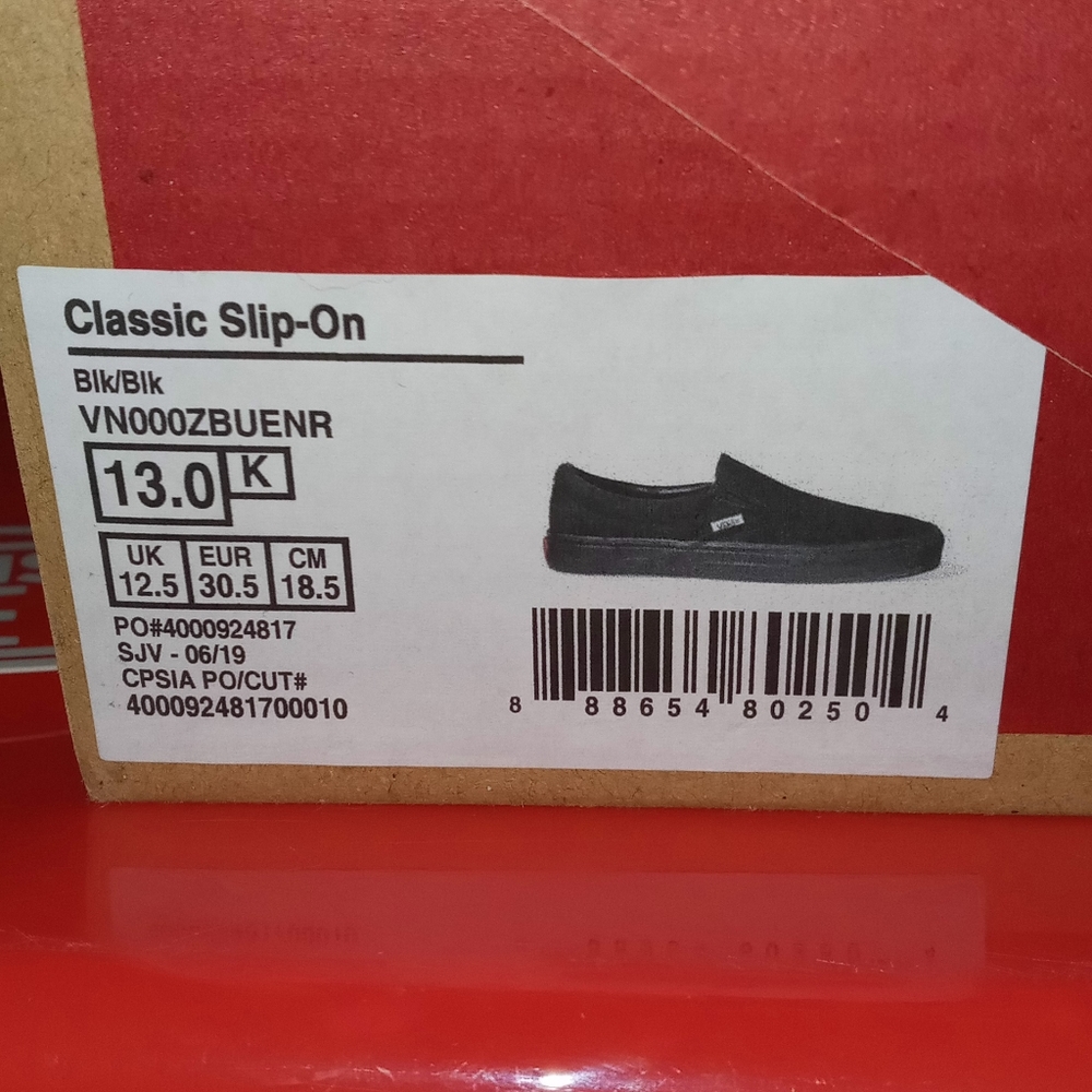 Slip-on Vans